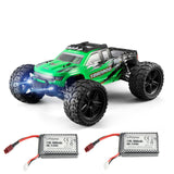 4WD RC Auto 45km/h LED Licht Voll Proportionaler Offroad Kletterwagen Monster Truck Fahrzeuge Modelle Spielzeug