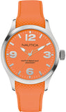 NAUTICA A11588G Orange Silikonband & Zifferblatt, 100M Wasserdicht, ÖZENSAAT