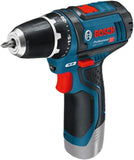 Bosch Professional 12V System Akkuschrauber GSR 12V-15 (inkl. 2x2,0 Akku + Ladegerät) Amazon Exclusive Set: inkl. 39-tlg. Zubehör-Set