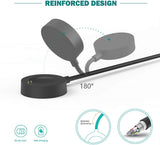 Ladegerät Kompatibel mit Fossil Gen 4, Gen 5, 5E, Gen 6, Emporio Armani, Skagen falster 2, Misfit Vapor 2, Diesel Guard 2.5, Michael Kors Runway - Smartwatch USB Ladekabel Kabel 3,3ft 100cm