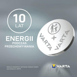 VARTA Batterien Knopfzelle CR2430, 1 Stück, Lithium Coin, 3V, kindersichere Verpackung, für elektronische Kleingeräte - Autoschlüssel, Fernbedienungen, Waagen