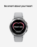 SAMSUNG Galaxy Watch 4 Classic R890 46 mm Smartwatch GPS WiFi (internationales Modell) (Silber)