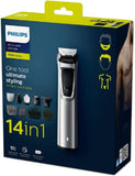 Philips Multigroom Serie 7000 14-in-1, Gesicht, Haare und Körper mit DualCut-Technologie (Modell MG7720/15)