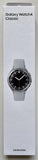 SAMSUNG Galaxy Watch 4 Classic R890 46 mm Smartwatch GPS WiFi (internationales Modell) (Silber)