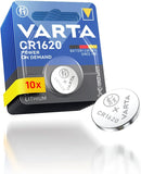 VARTA Batterien Knopfzellen CR2430, 10 Stück, Power on Demand, Lithium, 3V, kindersichere Verpackung, für Smart Home Geräte, Autoschlüssel und weitere Anwendungen [Exklusiv bei Amazon]