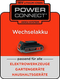 Black+Decker Akku-Rasentrimmer (Powercommand EasyFeed, 18V 4,0Ah, inkl. Akku und Ladegerät, 30 cm Schnittbreite, für größere Flächen) STC1840EPC