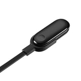 2-Stück Ladekabel Kompatibel mit Xiaomi Mi Band 3, USB Kabel Kompatibel für Xiaomi Mi Band 3 Smartwatch USB Lade - Schwarz