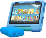 Fire HD 8 Kids-Tablet, 8-Zoll-HD-Display, für Kinder von 3 bis 7 Jahren, 2 Jahre Sorglos-Garantie, kindgerechte Hülle, 32 GB (2022), blau