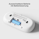 X-Sense Vernetzbarer CO Melder mit Spitzenwert Speicher, Kohlenmonoxidmelder, Akkurater Sensor mit Austauschbarer Batterie & LCD Display, TÜV Zertifiziert nach EN 50291, XC01-WR, 1 Stück