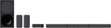 Sony HT-S40R - 5.1.-Kanal-Soundbar (inkl. kabelgebundenem Subwoofer, kabellosen Rear-Lautsprechern, Bluetooth, Surround Sound, Dolby Digital), Schwarz Breit