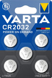 VARTA Batterien Knopfzellen CR2430, 10 Stück, Power on Demand, Lithium, 3V, kindersichere Verpackung, für Smart Home Geräte, Autoschlüssel und weitere Anwendungen [Exklusiv bei Amazon]