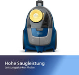 Philips PowerPro Compact Serie, Beutelloser Staubsauger – 900 W, Bodenstaubsauger mit HEPA-Filter und TriActive-Düse