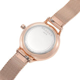 Skagen Damen Uhr Anita Lille 3-Zeiger-Werk Edelstahl roségoldfarben