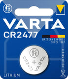 VARTA Batterien Knopfzelle CR2430, 1 Stück, Lithium Coin, 3V, kindersichere Verpackung, für elektronische Kleingeräte - Autoschlüssel, Fernbedienungen, Waagen