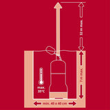 Einhell Tauchdruckpumpe GC-PP 900 N (900 W, 6.000 l/h max. Fördermenge, 7m max. Eintauchtiefe, Edelstahlgehäuse, Schwimmerschalter, 2 Aufhängeösen)