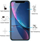 3 Stück, Panzer Schutz Glas für iPhone 11, iPhone XR, Frei von Kratzern, 9H Härte, HD Displayschutzfolie, 0.33mm Ultra-klar, Ultrabeständig