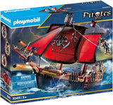 PLAYMOBIL Pirates 70411 Totenkopf-Kampfschiff, Ab 5 Jahren [Exklusiv bei Amazon]