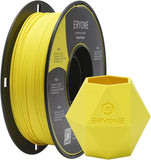 3D Drucker Matte Filament PLA 1 kg 1 Spool, 1.75mm +/-0.03mm, Matte Gelb