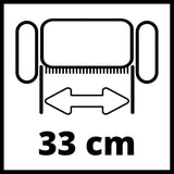 Einhell Elektro-Vertikutierer-Lüfter zum Vertikutieren, Lüften & Fangen bis 400 m², 1.400 Watt, kugelgelagerte Messer-/Lüfterwalze mit 20 Messern/48 Krallen)