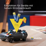 VARTA Batterien AA, 40 Stück, Longlife Power, Alkaline, 1,5V, für Spielzeug, Funkmäuse, Taschenlampen, Made in Germany