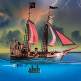 PLAYMOBIL Pirates 70411 Totenkopf-Kampfschiff, Ab 5 Jahren [Exklusiv bei Amazon]