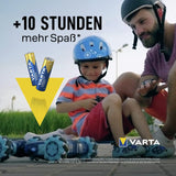 VARTA Batterien AA, 40 Stück, Longlife Power, Alkaline, 1,5V, für Spielzeug, Funkmäuse, Taschenlampen, Made in Germany