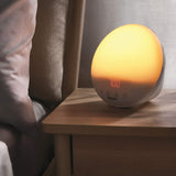 Philips HF3531/01 Wake-Up Light (Sonnenaufgangfunktion, Touchdisplay, 7 Wecktöne, digitales FM Radio, Tageslichtwecker)