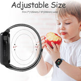 2-Stück Armbänder kompatibel mit Xplora X6/Anio 6 Armband, Kids Smartwatch Klettverschluss Mädchen Jungen Verstellbare Ersatz Armbänder für X6 Play/X6 Pro/Anio6