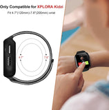 Kinder Armbänder Kompatibel mit XPLORA Kidzi Armband, Xplora Kids Smartwatch Weich Sport Nylon ErsatzbänderNur Kompatibel mit Xplora Kidzi, Mädchen Jungen Geschenk