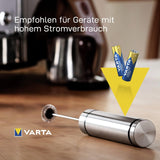 VARTA Batterien AA, 40 Stück, Longlife Power, Alkaline, 1,5V, für Spielzeug, Funkmäuse, Taschenlampen, Made in Germany