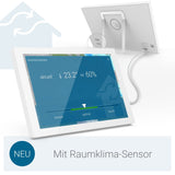 Wetteronline home 3, WetterDisplay mit WetterRadar: neue Generation der WLAN-Wetterstation, Innenraumsensor zur Kontrolle des Raumklimas, Pollenflugvorhersage für Allergiker, UV-Index, UnwetterWarnung