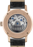 Ingersoll The Jazz 42 mm Automatik Mondphasenuhr Herrenuhr, Skeleton-Zifferblatt  ÖZENSAAT