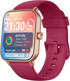 Smartwatch Damen mit Telefonfunktion,1.8" Uhren Damen mit Herzfrequenz SpO2 Stress Schlafmonitor,Alexa Integriert Watch,110 Sportmodi Fitness Tracker,IP68 Wasserdichte Sport Armbanduhr für Android iOS