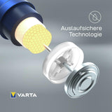 VARTA Batterien AA, 40 Stück, Longlife Power, Alkaline, 1,5V, für Spielzeug, Funkmäuse, Taschenlampen, Made in Germany