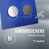 VARTA Batterien Knopfzellen CR2032, 10 Stück, Lithium Coin, 3V, kindersichere Verpackung, für elektronische Kleingeräte - Autoschlüssel, Fernbedienungen, Waagen