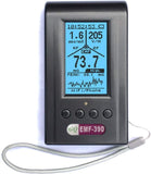 Fortschrittliche elektromagnetische Mehrfeld Strahlung EMF-390 3-in-1 EMF ELF RF HF meter Messgerät Mobilfunkmasten Detektor Datenlogger