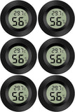 Digital Hygrometer Thermometer Mini LCD Temperatur Luftfeuchtigkeitsmesser für Kühlschrank Innen -50°C~+70°C (3 PCS B)