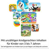 Fire HD 8 Kids-Tablet, 8-Zoll-HD-Display, für Kinder von 3 bis 7 Jahren, 2 Jahre Sorglos-Garantie, kindgerechte Hülle, 32 GB (2022), blau