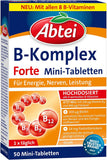 Abtei Vitamin B Komplex Forte, 50 Mini-Tabletten, ÖZENSAAT