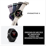 Garmin Vivoactive 5 - GPS-Smartwatch mit 1,2" AMOLED Touchdisplay, Fitness- und Gesundheits- und Musikfunktionen