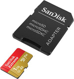 SanDisk Extreme microSDXC UHS-I Speicherkarte 1 TB + Adapter (Für Smartphones, Actionkameras und Drohnen, A2, C10, V30, U3, 190 MB/s Übertragung, RescuePRO Deluxe)