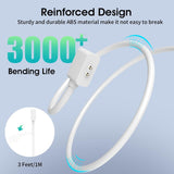 Smartwatch-Ladegerät Kompatibel mit Redmi Watch 5/4/Xiaomi Smart Band 9/9 pro/8/8 Pro/Active, Magnetisches USB-Ladekabel 3.3ft/100cm,Ersatz-Ladekabel-Ladestation Zubehör für Mi Band 9,Weiß