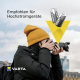 VARTA Batterien CR123A Lithium Rundzelle, 1 Stück, 3V, Spezialbatterien für elektronische Kleingeräte, mit langanhaltender, höchster Leistung