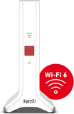 AVM FRITZ!Repeater 3000 AX (Wi-Fi 6 Repeater mit drei Funkeinheiten, bis zu 4.200 MBit/s: 2x 5 GHz-Band (bis zu 3.600 MBit/s), 2,4 GHz-Band