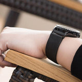 Edelstahl Uhrenarmband Mesh 20mm/22mm Gold/Silber/Schwarz Ersatz Metall Armband Edelstahlarmband mit Magnetverschluss Smartwatch Schnellverschluss Watch Uhren Ersatzband