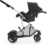 Hauck Geschwister Kinderwagen Duett 2 / Buggy für 2 Kinder / Sitz Oben Umbaubar in Baby Wanne für Neugeborene/ Regen Verdeck inkl. / Belastbar bis 36 kg / Faltbar / 1 Stück (1er Pack), Forest Schwarz