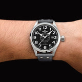 TW Steel Volante Herren 48mm Quarzuhr mit dunkelgrauem Textilband