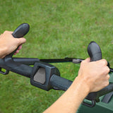 Bosch Akku-Rasenmäher CityMower 18 (18 Volt, 1 Akku 4,0 Ah, Schnittbreite: 32 cm, Rasenflächen bis 300 m², im Karton)