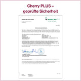 Montmorency-Sauerkirsche Kapseln – hochdosiert (50:1) – Cherry PLUS – pharmazeutische Qualität – laborgeprüft & in Deutschland produziert – 6 Monate – 360 Stück