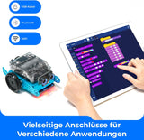 Makeblock mBot 2 Programmierbarer Roboter Kompatibel mit Scratch Python Codierungsroboter für Kinder Unterstützt WiFi IoT AI Technologie im Ferngesteuerten STEM Spielzeug Geschenke